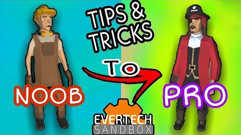 Tips & Tricks to be pro in evertech sandbox| pro vs noob |latest mods #evertechsandbox