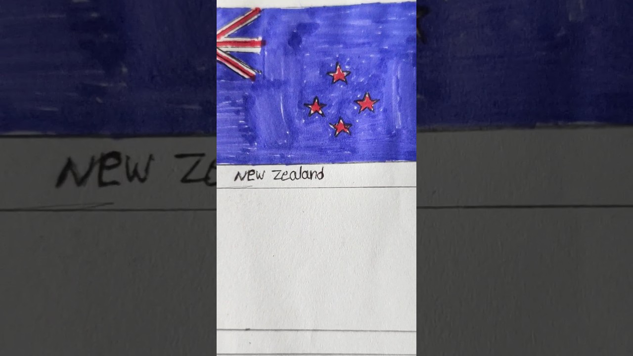 The flag of New Zealand 🇳🇿 in my oceania flag list