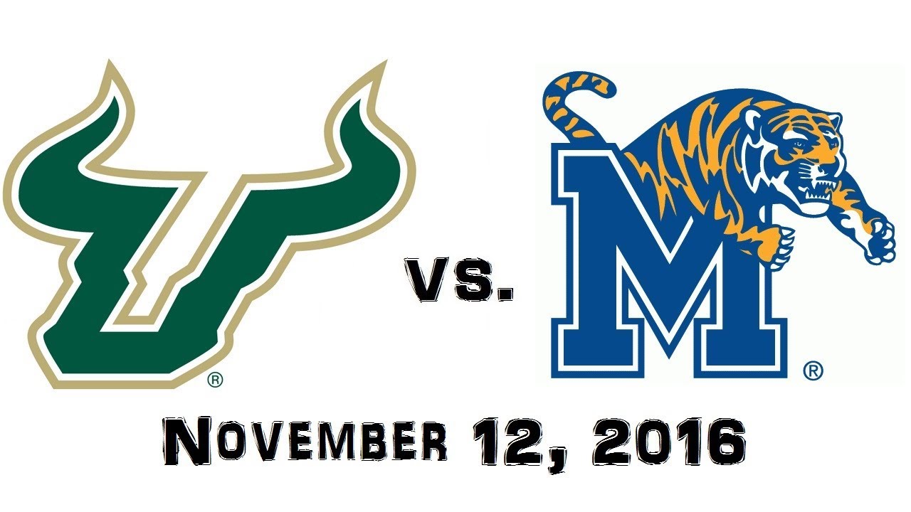 November 12, 2016 - South Florida Bulls vs. Memphis Tigers Full Football Game