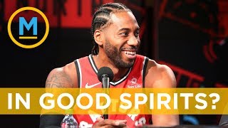 The Internet Cant Get Over Kawhi Leonards Laugh Your Morning