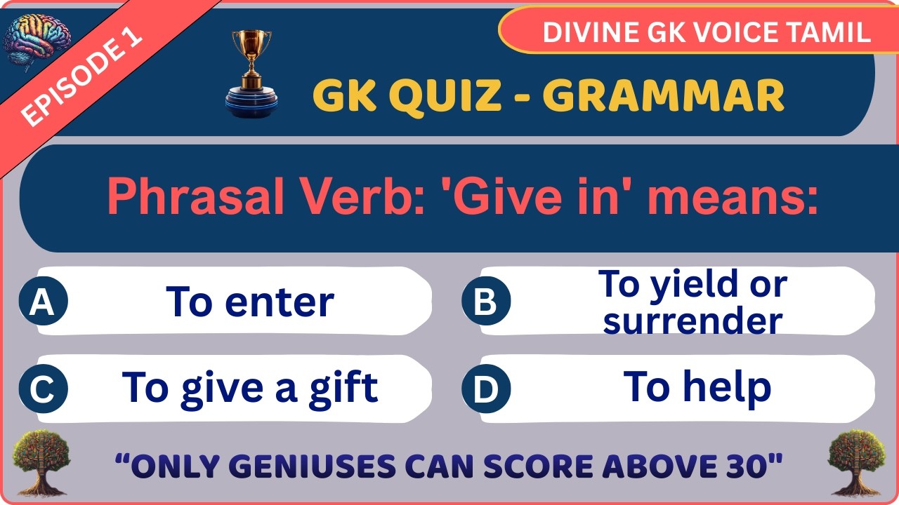 Ultimate English Mixed Grammar Quiz Challenge 🧠 |  Test Your Advanced Grammar Skills | EPISODE 1