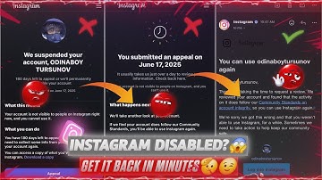 APPEAL INSTAGRAM SUSPENSION (180 DAYS) AND WIN IT BACK – 2025