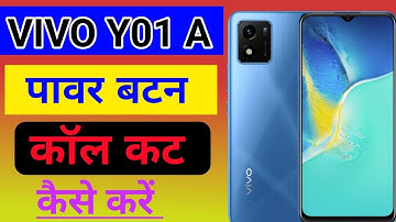 Vivo y01A me power button call cut kaise kare// how tu power button call cut setting in vivo y01A me