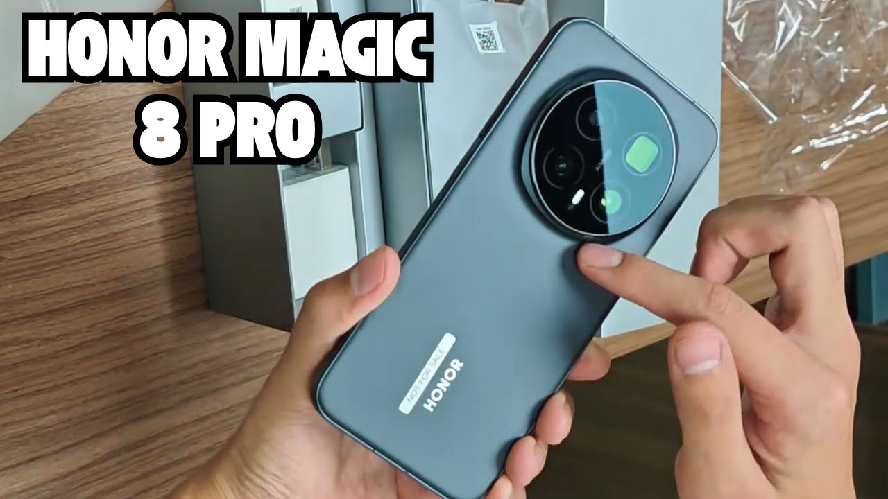 Honor Magic 8 Pro Unboxing & Hands-on First Look