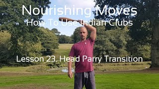 Indian Club Lesson #23 Head Parry
How to use Indian Clubs Lesson #23 Head Parry.
For a complete series of my Indian Club lesson click the link below to my blog
https://www.nourishingmoves.com/nourishing-moves/2018/2/5/indian-clubs-how-to-use-them Indian Club Lesson #23 Head Parry