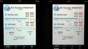 iPad 1 vs. iPad 2 - WiFi Performance Test 3 - iOSnoops