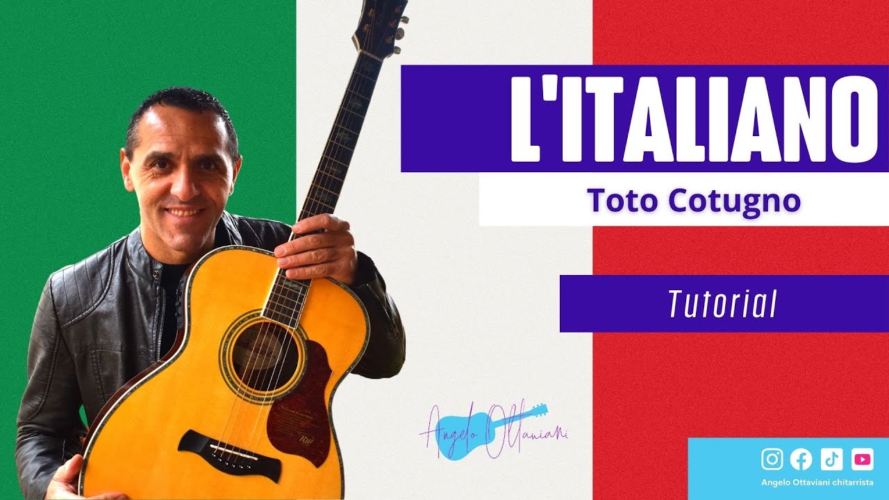 L'Italiano - Тото Котуньо - Аккорды для гитары