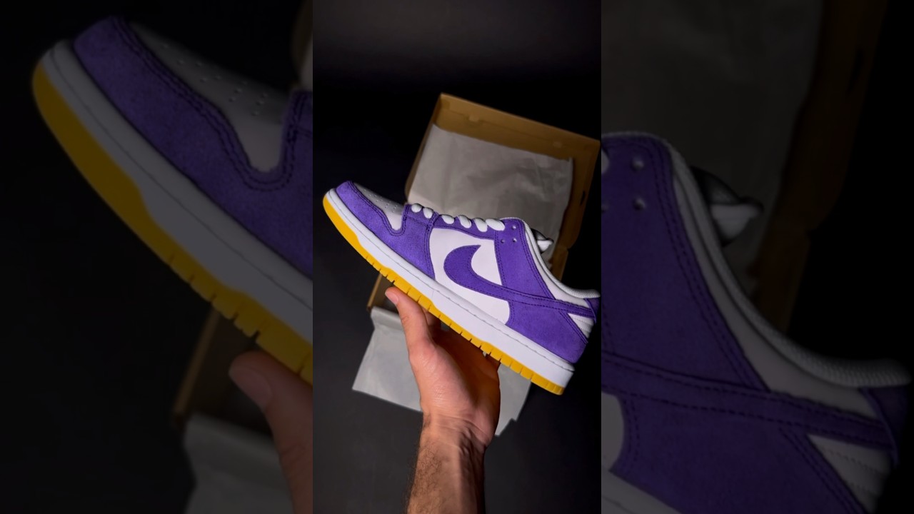 Nike SB Dunk Low Pro ISO Orange Label Court Purple 