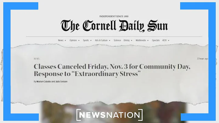 Cornell University cancels classes, announces community day after antisemitic threats | NewsNation N