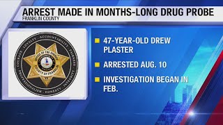 Man arrested after months-long drug investigation in Franklin County