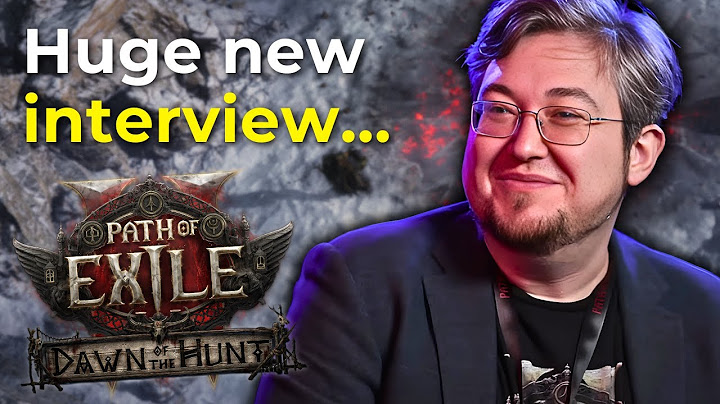"We're CHANGING our approach to both games.." Path of Exile 2 Pod With Jonathan Rogers