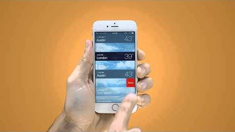 How to Delete a City on iPhone Weather