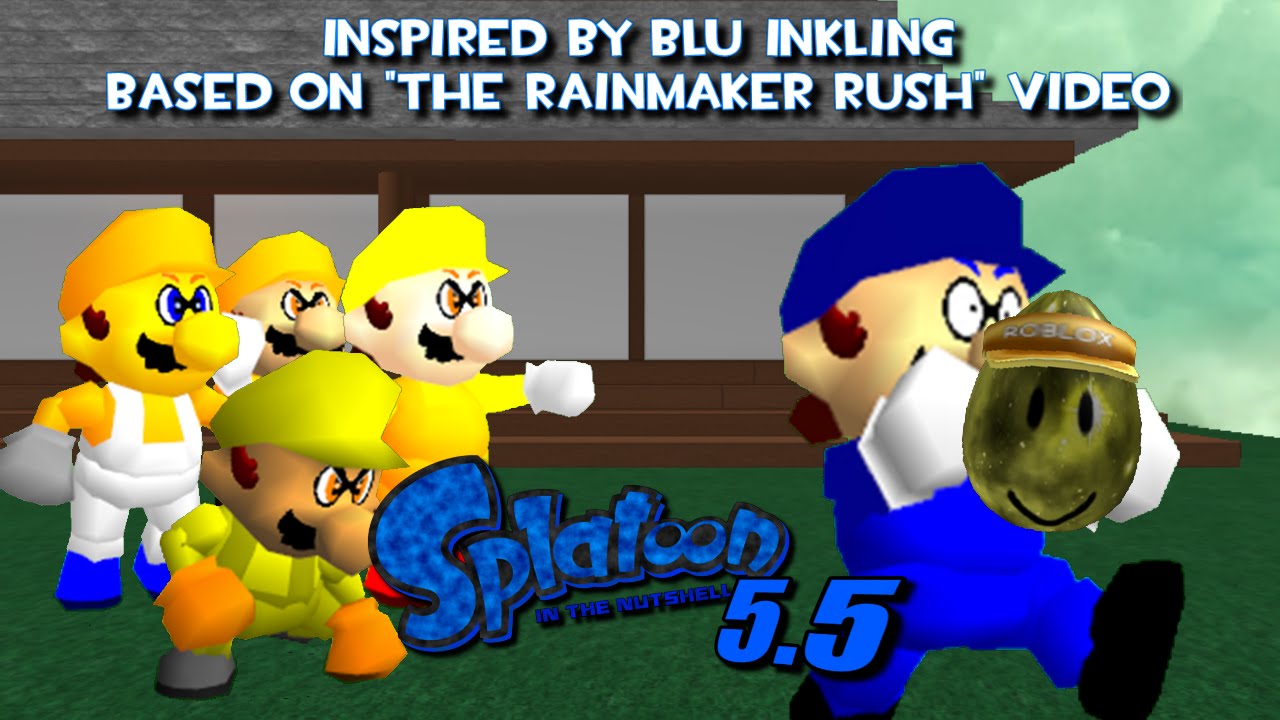 Splatoon In The Nutshell 5 5 Sm64 Roblox Version Splatoon Youtube - splatoon roblox