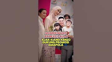 BAIM MANIS BANGET KE PAULA #baimwong #paulaverhoeven #raffiahmad