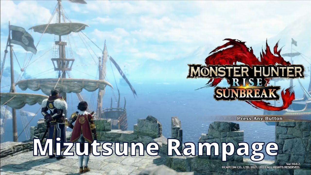 Mizutsune Rampage - Monster Hunter Rise Sunbreak - Walkthrough Playthrough Guide 171