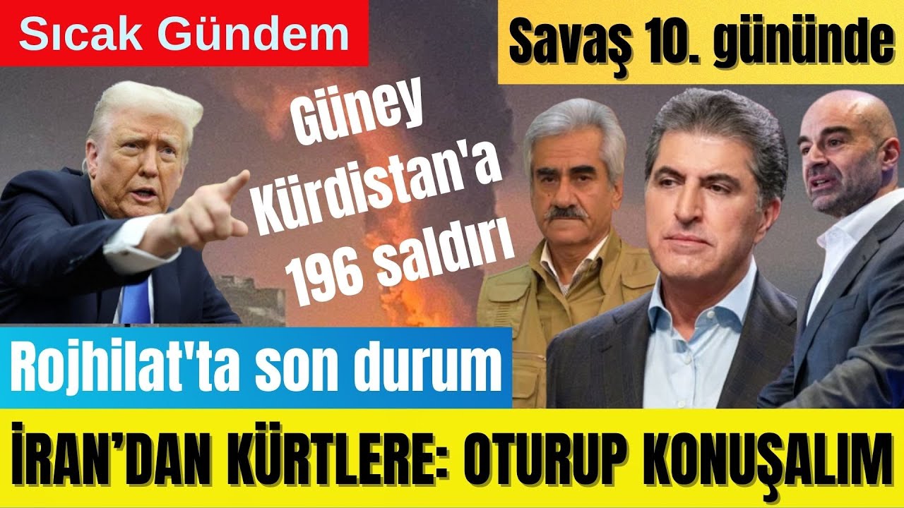 🟥 KÜRTLER ATEŞ ÇEMBERİNDE: NE YAPACAKLAR?