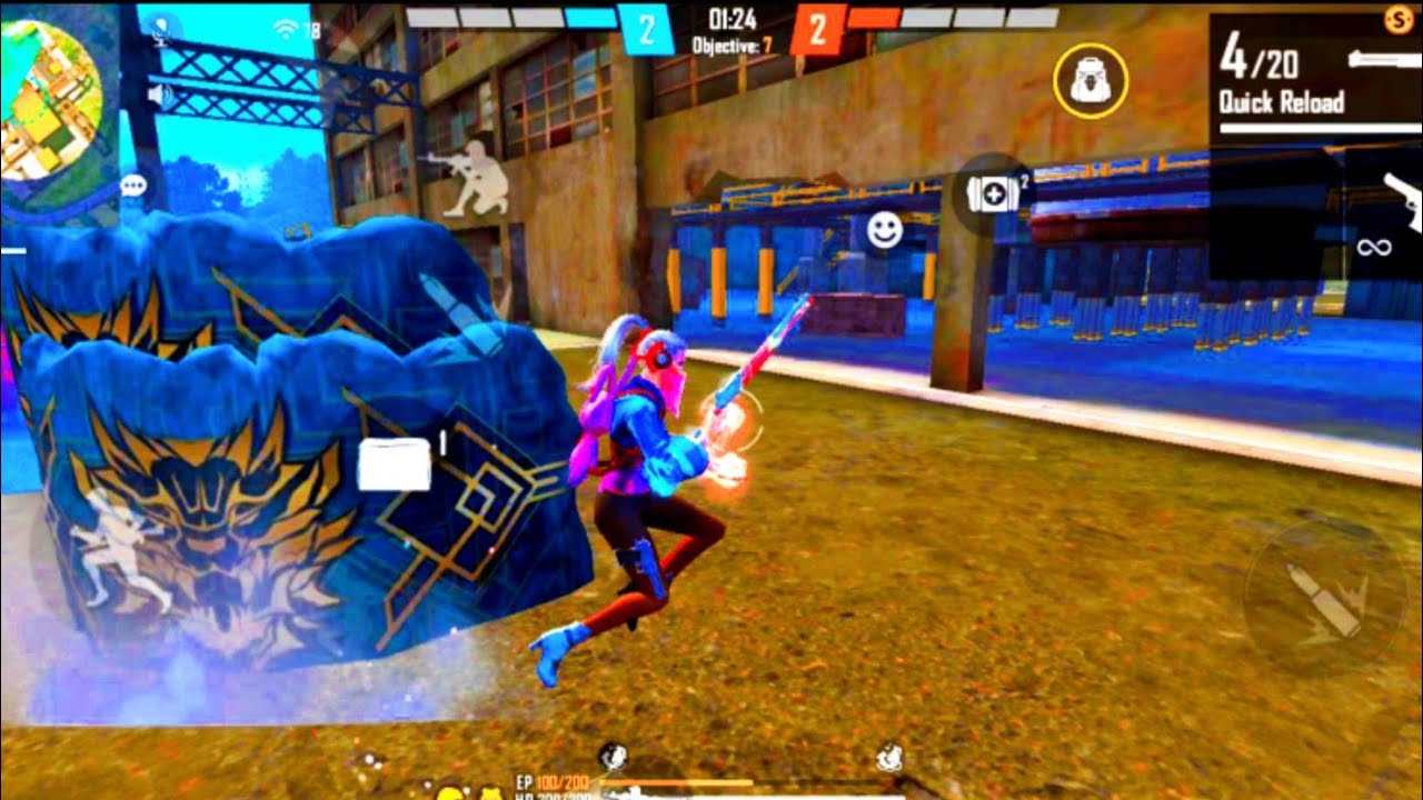 X-in FF Skills 🥷 Highlights  3       30-off the deep end 