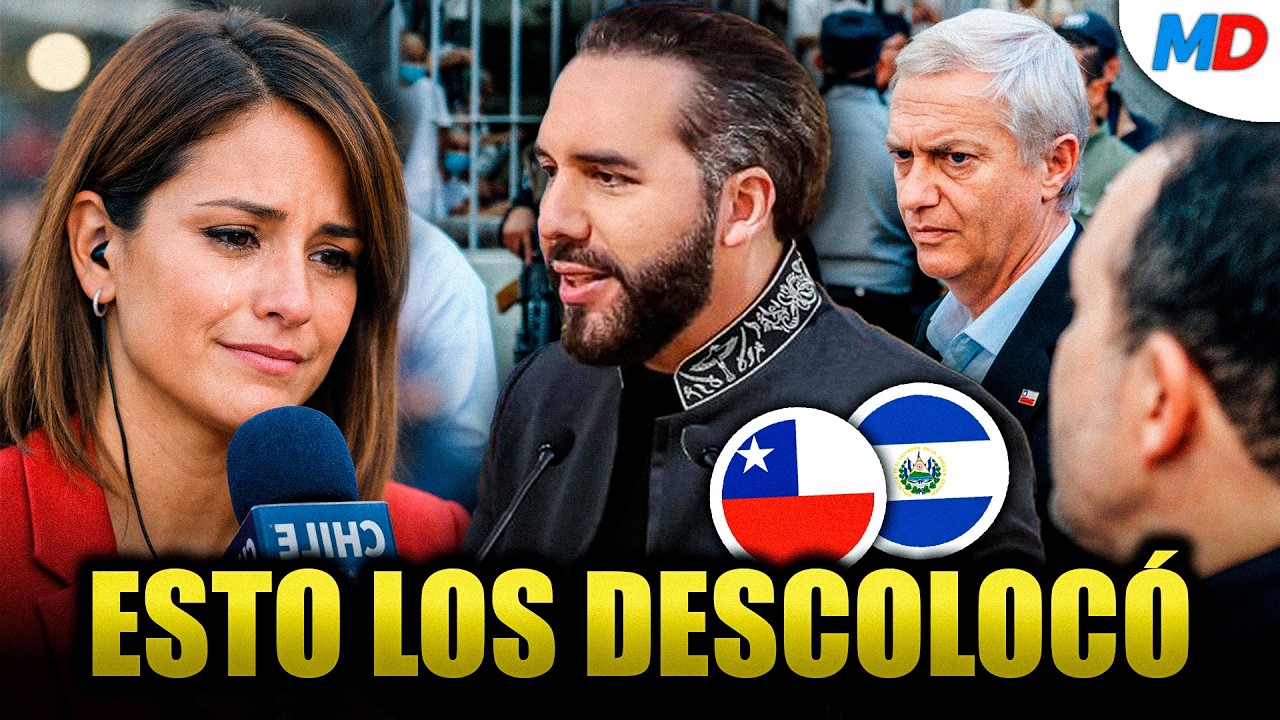 Periodistas CHILENOS QUEBRADOS en el CECOT y Bukele LOS UBICA