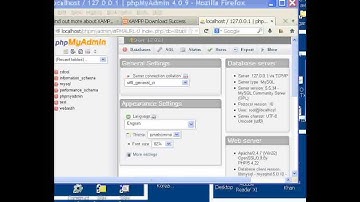XAMPP install for XP, test PHP