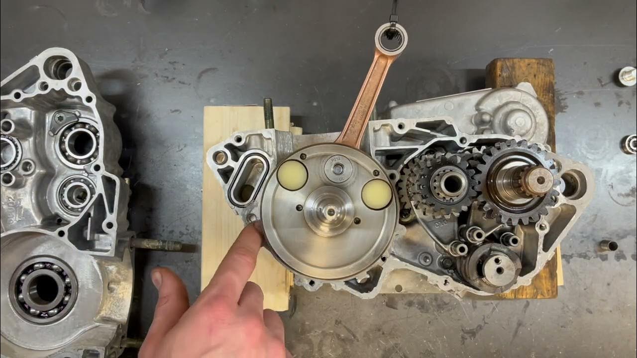YZ250 Bottom End Assembly How To / Walkthrough YouTube