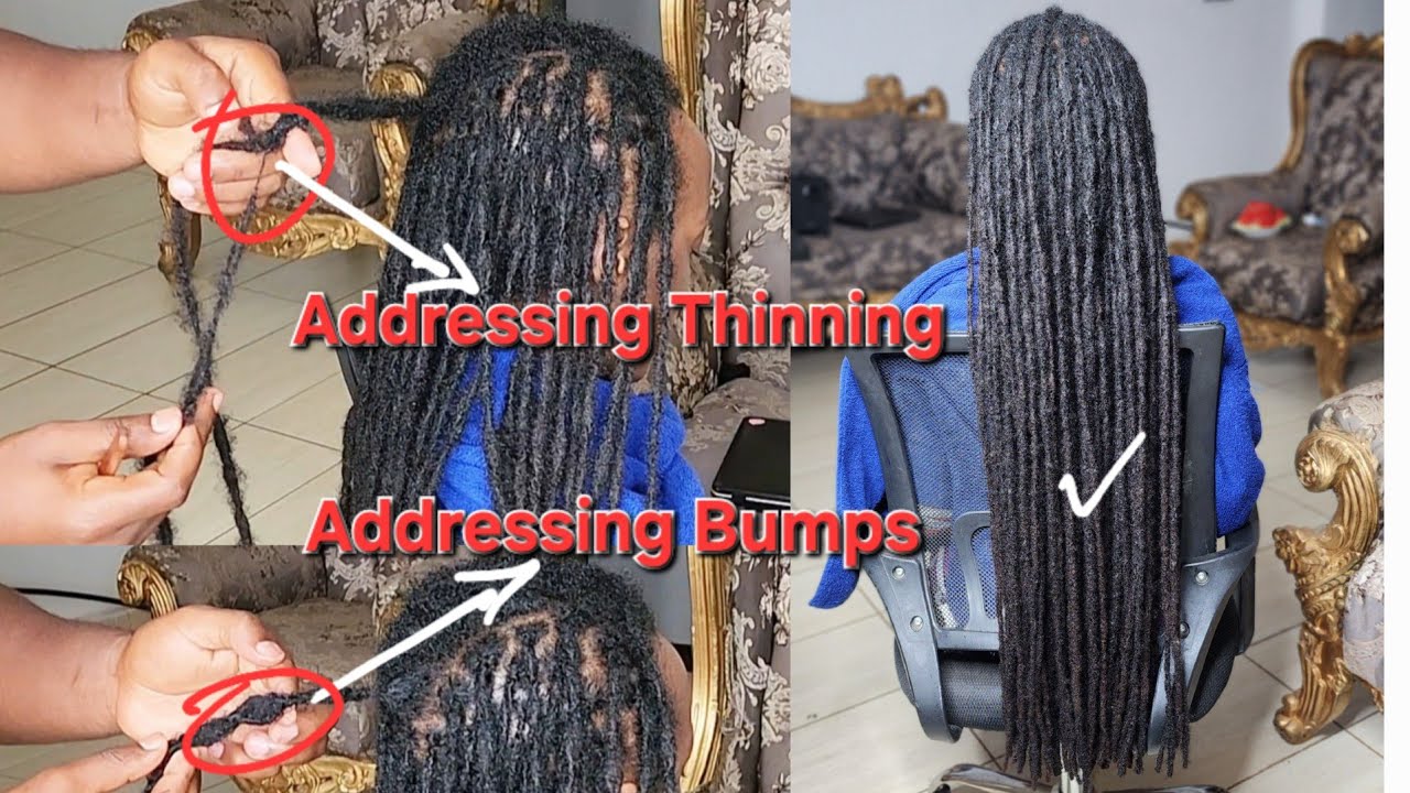 «Преобразите свои локоны: полное руководство по ремонту и уходу #DreadlockMagic #locs»