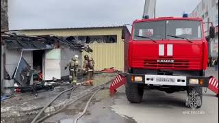 Последствия пожара в Каменске-Уральском