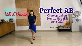 Perfect AB - Line Dance (Choreo: Montse Bou)