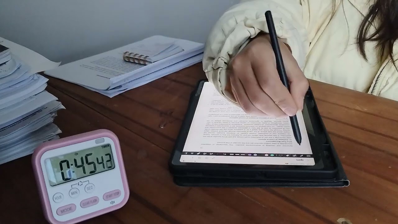 For Board students preparation 1 hour study session |Background noise,no break, no music.