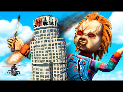 GTA 5 als CHUCKY die PUPPE spielen!!