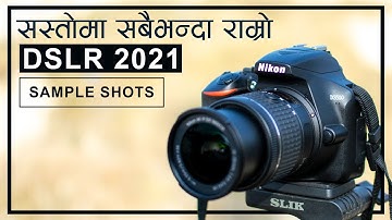 BEST BUDGET DSLR CAMERA 2021 | NIKON D3500 IN NEPALI | REVIEW