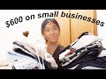 SMALL BUSINESSES SPRING TRY ON HAUL