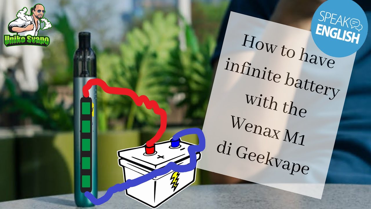 ENG) Geekvape Wenax M1 Battery Hack: How to Get Unlimited Power -  UnikoSvapo Review 2023 