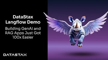 DataStax Langflow Demo: Building GenAI and RAG Apps Just Got 100x Easier