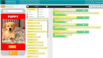 How to create an app using labels, images, buttons and sound - Episode 1 code.org AppLab