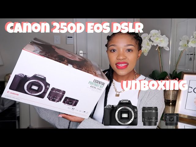 Canon EOS 250D Essential Portrait kit