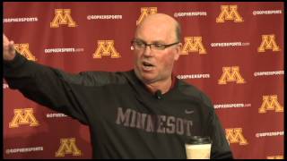 Jerry Kill Previews 2014 Gophers Spring Practice