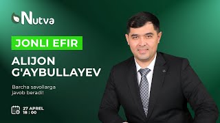 ТАБИБ АЛИЖОН ҒАЙБУЛЛАЕВ БИЛАН ЖОНЛИ ЭФИР!  БАРЧА САВОЛЛАРИНГИЗГА ЖАВОБ ОЛИНГ