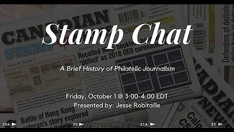 Stamp Chat: "A Brief History of Philatelic Journal...