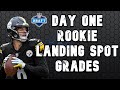 NFL Draft Day 1  |  Rookie Landing Spot Grades
