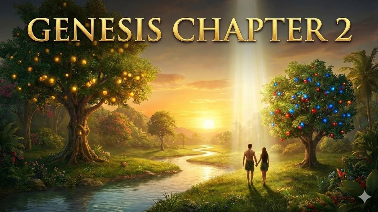 Genesis Chapter 2 King James Version (KJV) / Read by The Audiobookworm ...