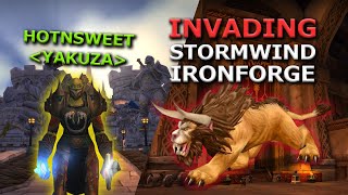 Invading Stormwind &amp; Ironforge as Feral Druid! + @Hotnsweet
