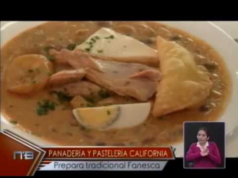 Panadería y Pastelería California prepara tradicional Fanesca