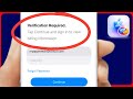 FIXED ✅: Verification Required. Tap Continue and Sign In to View Billing Information