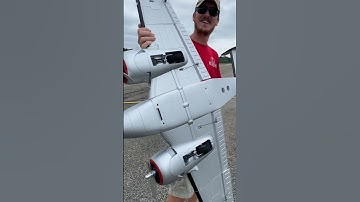 Twin Motor RC Plane with Retractable Landing Gear