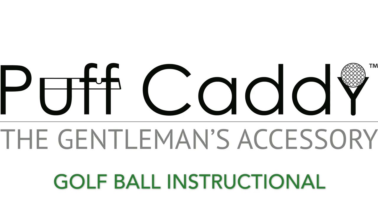 Golf Ball Cigar Holder (Black) video thumbnail