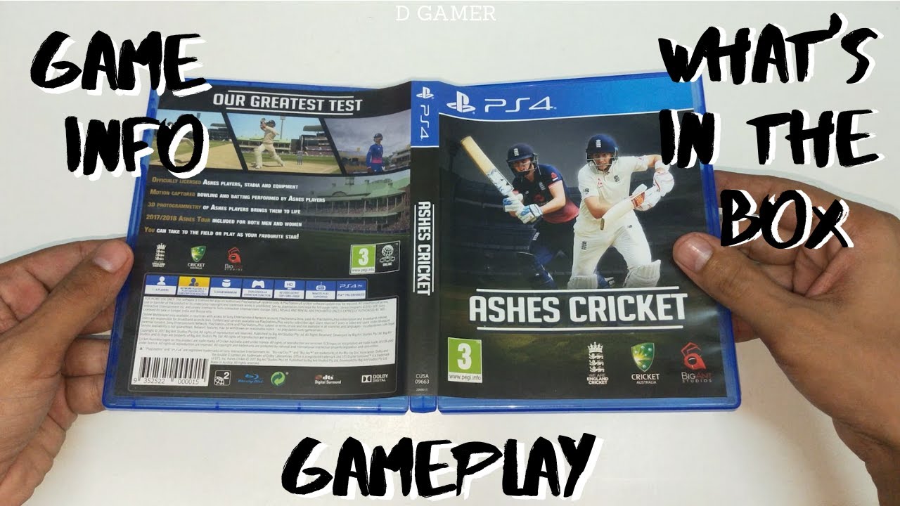 ashes cricket ps4