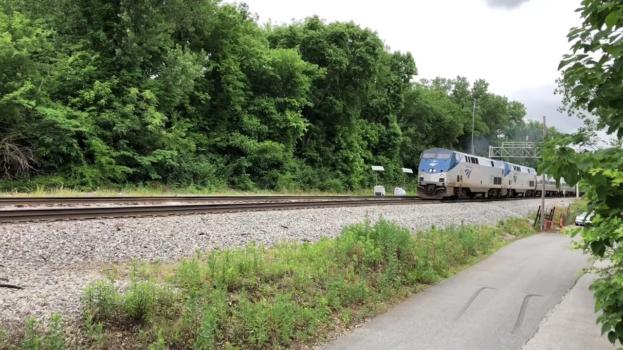 Amtrak 19 Departing Atl Three Hours Late Youtube