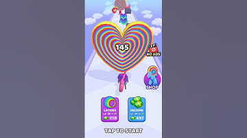 Layer Man: 3D Run & Collect All Level Gameplay ( Android & IOS ) #shortvideo #shorts