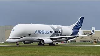 Airbus Beluga Xl3 Landing At Hawarden Airport Ceg Wales, Feb 2026