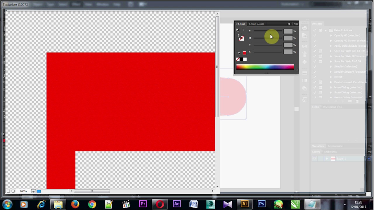 Tutorial menambahkan tekstur di Adobe Illustrator CS6 - YouTube